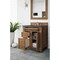 James Martin Vanities Bristol 30in Single Vanity, Saddle Brown w/ 3 CM Charcoal Soapstone Quartz Top 157-V30-SBR-3CSP - alternate 3